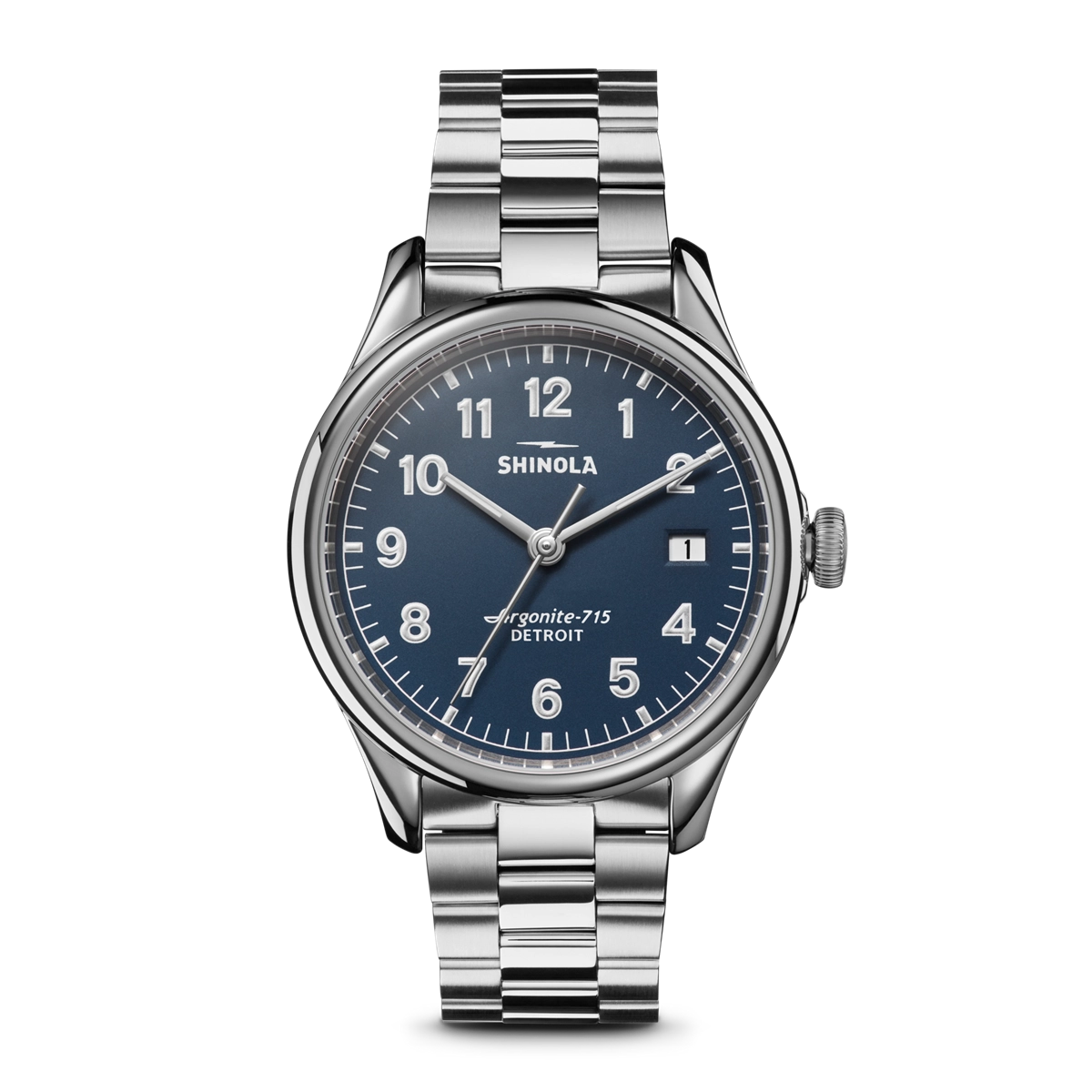 Shinola Vinton Matte Midnight Blue Velvet Dial 38mm Quartz