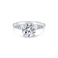 Jack Kelege Engagement Rings in White Gold containing Diamond KGR1284
