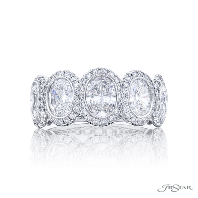 csv_image JB Star Wedding Ring in Platinum/Palladium containing Diamond 1099/034