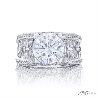 csv_image JB Star Engagement Ring in Platinum/Palladium containing Diamond 2062/018