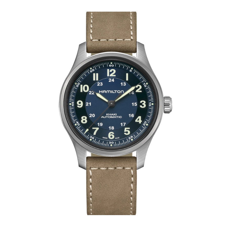 Hamilton Khaki Field Auto Blue Dial 42mm – Meierotto Jewelers