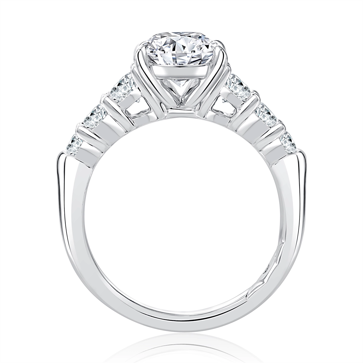 A. Jaffe Engagement Rings in White Gold containing Diamond MECOV2926L/300