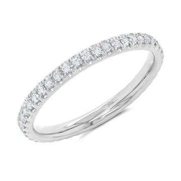 Wedding Bands Wedding Rings in White Gold containing Diamond 425354