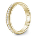Noam Carver  Wedding Rings in Yellow Gold containing Diamond NCM-016YD5-M10