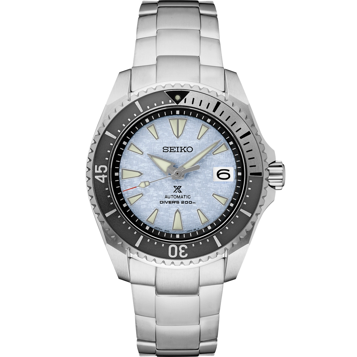 Seiko Prospex Cave Diver Titanium Light Blue Dial SE Automatic