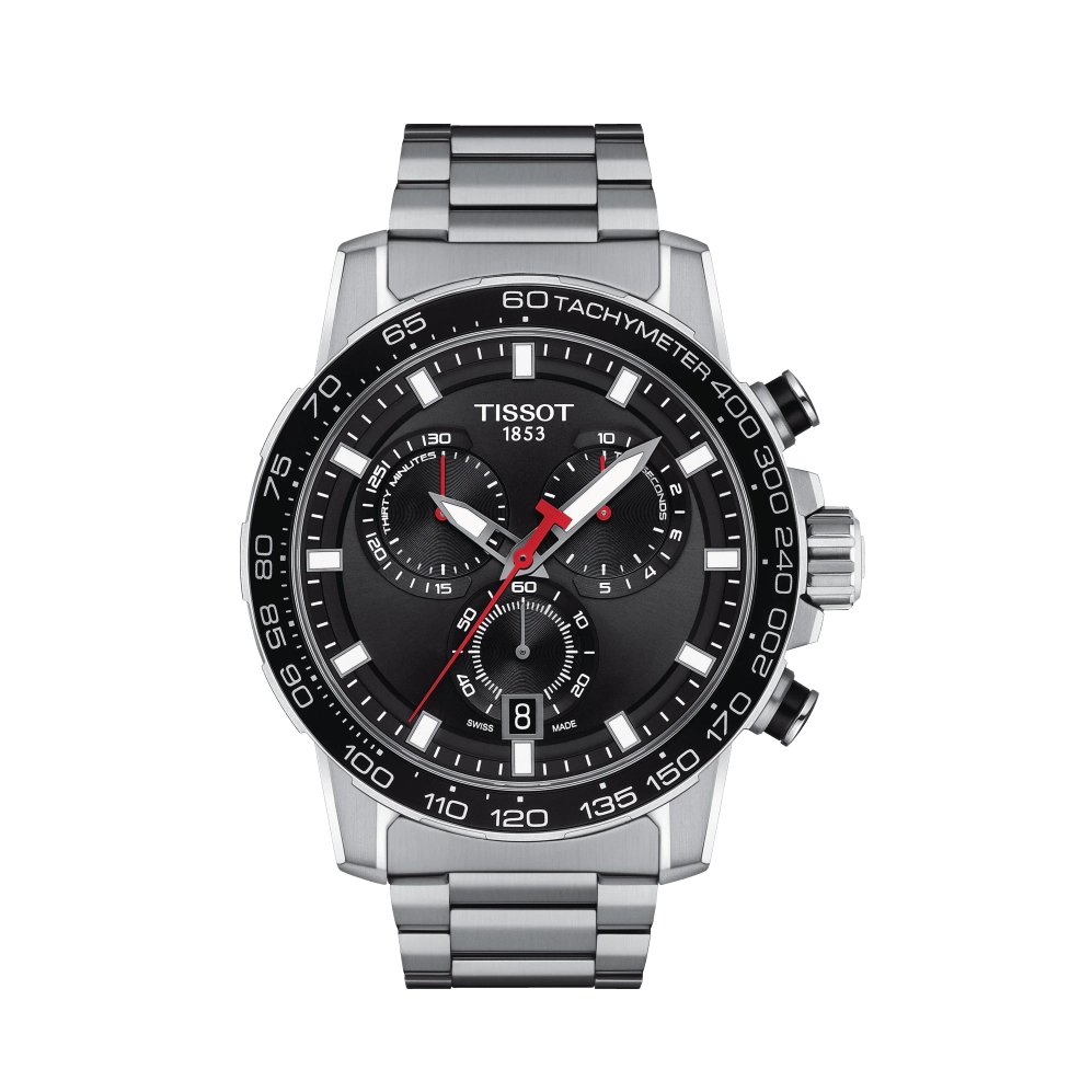 Tissot Supersport Chrono Black Dial 45.5mm Quartz Meierotto Jewelers