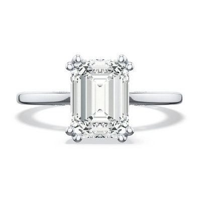csv_image Tacori Engagement Ring in White Gold containing Diamond 2682 2.2 EC 10X7.5 W