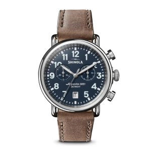 Shinola Runwell Chrono 41mm Midnight Blue
