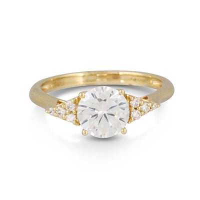 csv_image Little Bird Engagement Ring in Yellow Gold containing Diamond LB302-Y