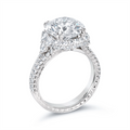 Jack Kelege Engagement Rings in Platinum/Palladium containing Diamond KPR742L