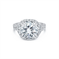Jack Kelege Engagement Rings in Platinum/Palladium containing Diamond KPR742L