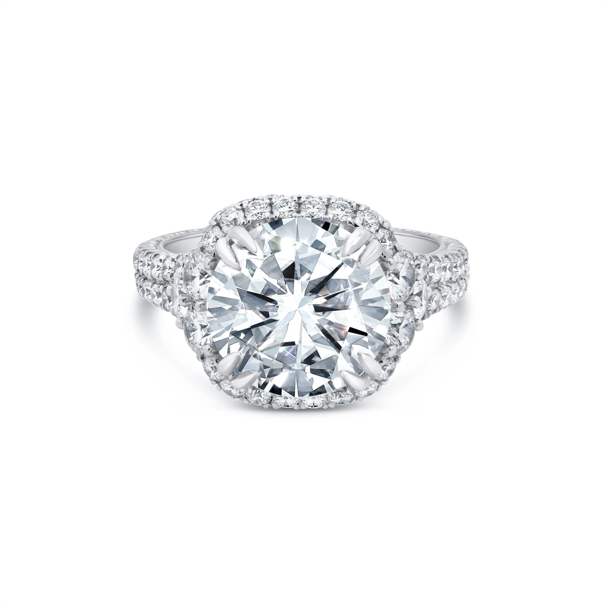 Jack Kelege Engagement Rings in Platinum/Palladium containing Diamond KPR742L