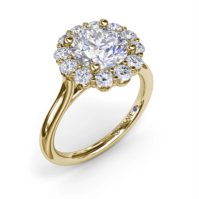 csv_image Fana Engagement Ring in Yellow Gold containing Diamond S4214/YG