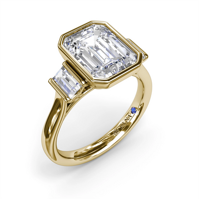 csv_image Fana Engagement Ring in Yellow Gold containing Diamond S4233/YG
