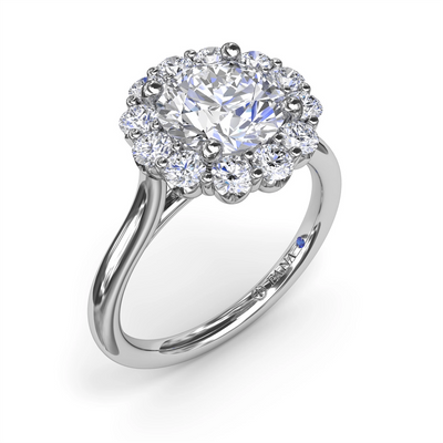csv_image Fana Engagement Ring in White Gold containing Diamond S4214/WG