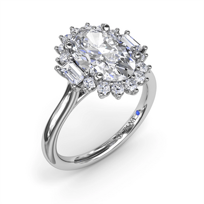 csv_image Fana Engagement Ring in White Gold containing Diamond S4224/WG