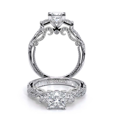 csv_image Verragio Engagement Ring in White Gold containing Diamond INS-7074P