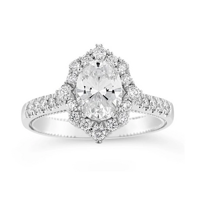 csv_image Verragio Engagement Ring in White Gold containing Diamond V-982-HOV