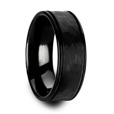 csv_image Mens Bands Wedding Ring in Alternative Metals W3927-BTHG-8MM-12