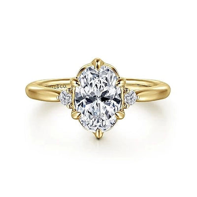 csv_image Gabriel & Co Engagement Ring in Yellow Gold containing Diamond ER16200O8Y44JJ.0020