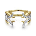 Gabriel & Co Wedding Rings in Mixed Metals containing Diamond AN12545S-M44JJ