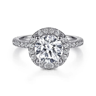csv_image Gabriel & Co Engagement Ring in White Gold containing Diamond ER7259R8W44JJ