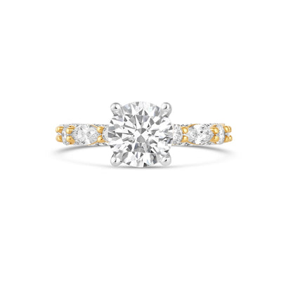 csv_image Verragio Engagement Ring in Mixed Metals containing Diamond ENG-0490R-2.5-7.5