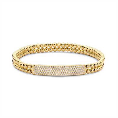 csv_image Hulchi Belluni Bracelet in Yellow Gold containing Diamond 23345A-YW