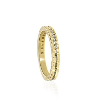 csv_image Todd Reed Wedding Ring in Yellow Gold containing Multi-gemstone, Diamond TRDR400-HB