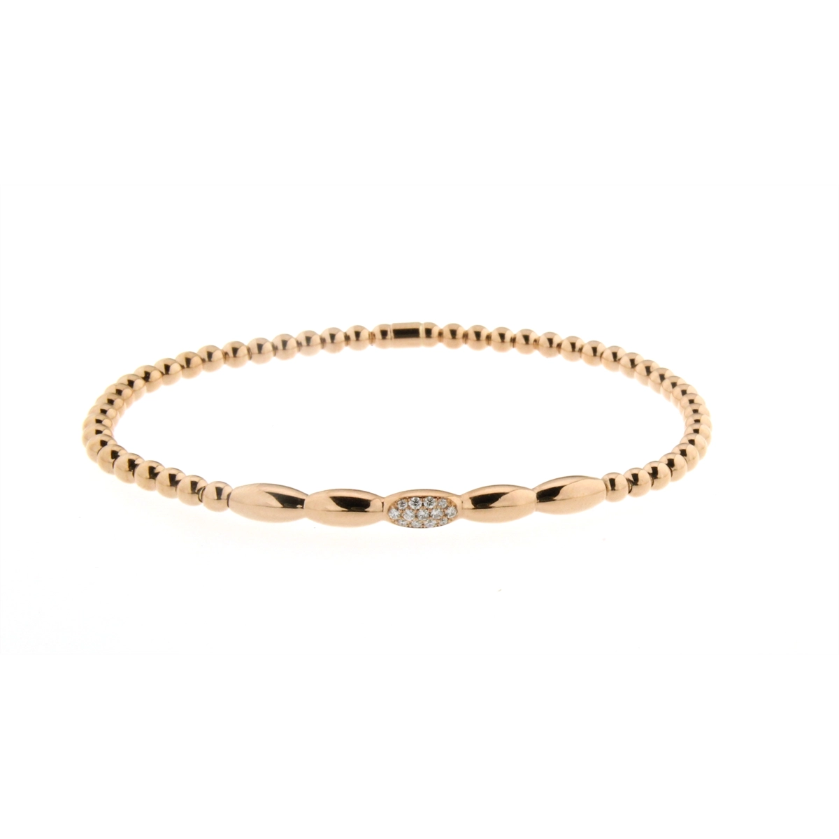 Hulchi Belluni Element 18K Yellow Gold Diamond Bracelet