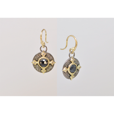 csv_image Armenta Earring in Mixed Metals containing Other, Multi-gemstone, Diamond 21184