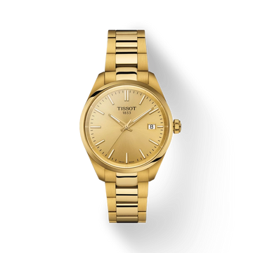 Tissot watch in Yellow Gold T1502103302100