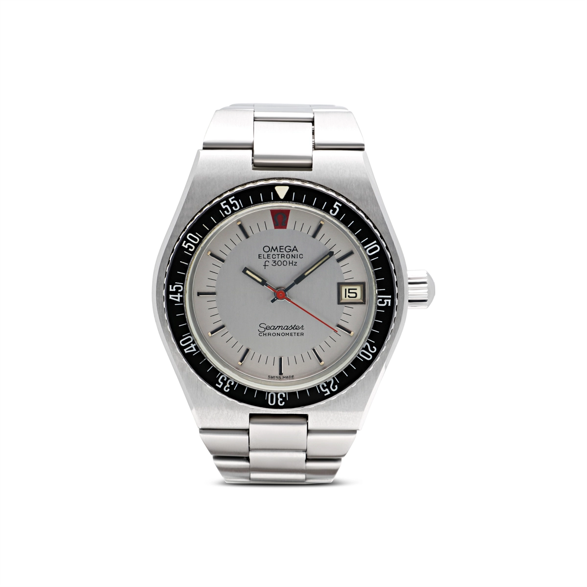 OMEGA Seamaster クロノメーター エレクトロニック f300Hz Omega Seamaster Electronic Chronometer F300 Hz (Preowned)