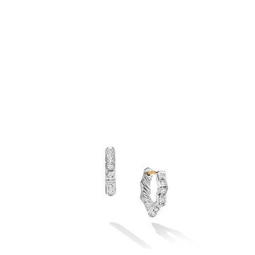 David Yurman Earrings in Silver containing Diamond E18228DSSADI