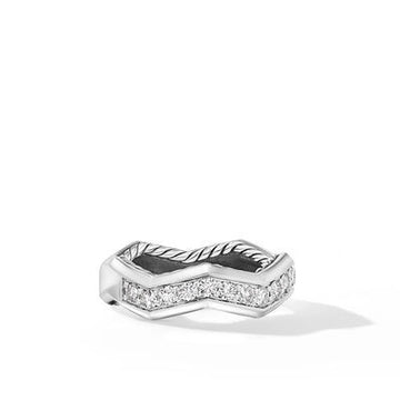 David Yurman Rings in Silver containing Diamond R18148DSSADI7