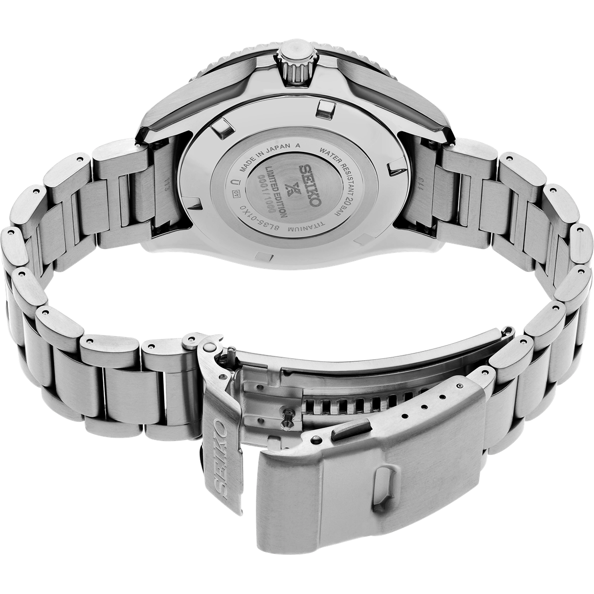 Seiko watch in Alternative Metals SLA071