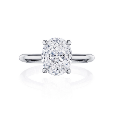 csv_image Tacori Engagement Ring in Platinum/Palladium containing Diamond HT 2671 OV 11.5X8
