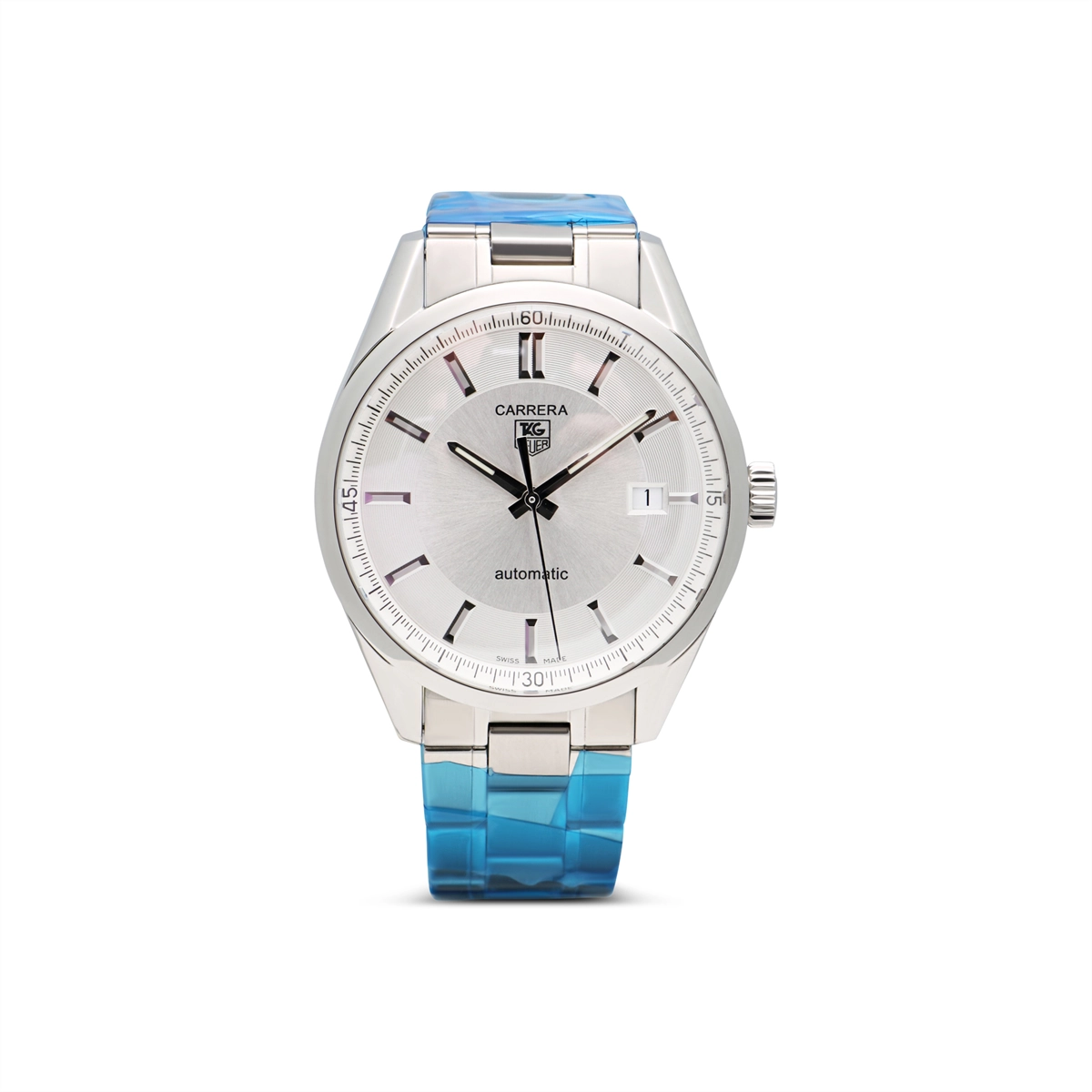 Tag Heuer Carrera Steel Silver Dial 39mm Automatic (Preowned 