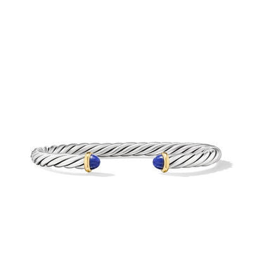 David Yurman Bracelets in Mixed Metals containing Lapis B35127MS4BLAM