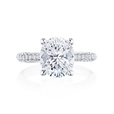 csv_image Tacori Engagement Ring in Platinum/Palladium containing Diamond HT 2673 OV 11.5X8