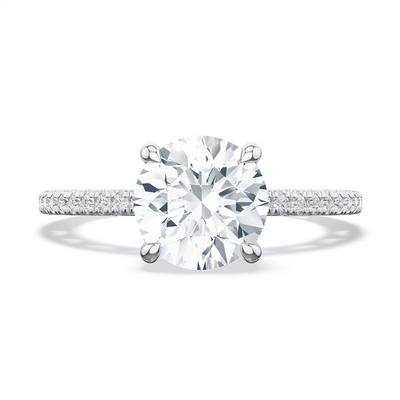 csv_image Tacori Engagement Ring in White Gold containing Diamond 2720 1.7 RD 8 W