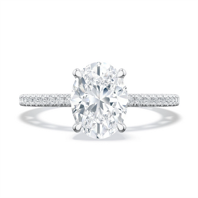 csv_image Tacori Engagement Ring in Platinum/Palladium containing Diamond 2720 2.2 OV 11X8