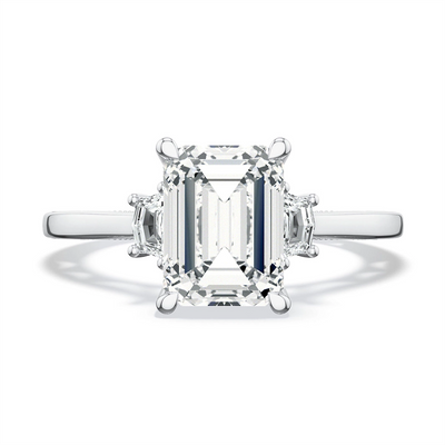 csv_image Tacori Engagement Ring in White Gold containing Diamond 2722 1.7 EC 8.5X6 W