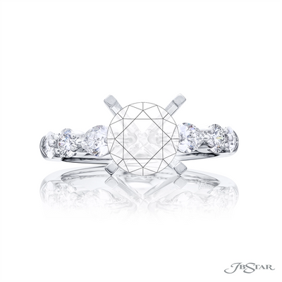 csv_image JB Star Engagement Ring in Platinum/Palladium containing Diamond 5162/059