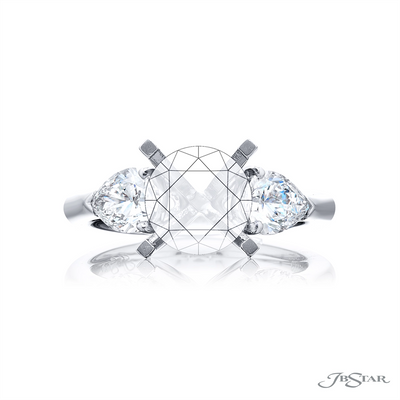 csv_image JB Star Engagement Ring in Platinum/Palladium containing Diamond 7286/003