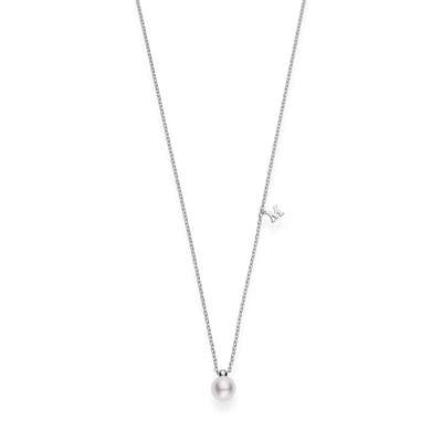 csv_image Mikimoto Necklace in White Gold containing Pearl MPQ10107AXXW