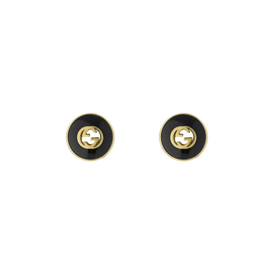 csv_image Gucci Earring in Yellow Gold containing Black onyx YBD78655400100U