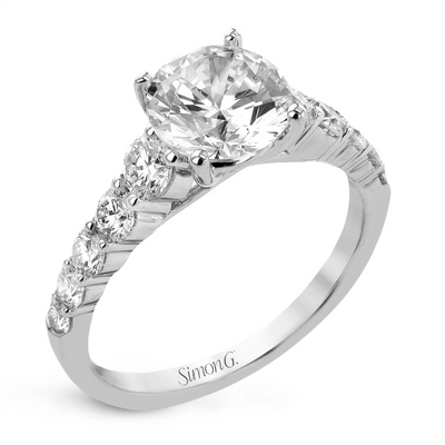 csv_image Simon G Engagement Ring in White Gold containing Diamond LR3303