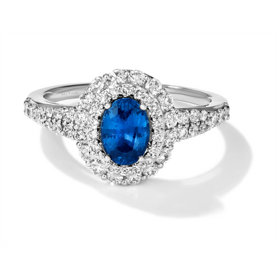 csv_image Le Vian Ring in Platinum/Palladium containing Multi-gemstone, Diamond, Sapphire TRWI2SAA