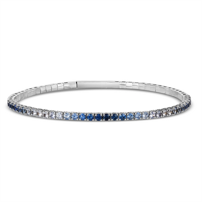 csv_image Le Vian Bracelet in White Gold containing Multi-gemstone, Sapphire JECO62